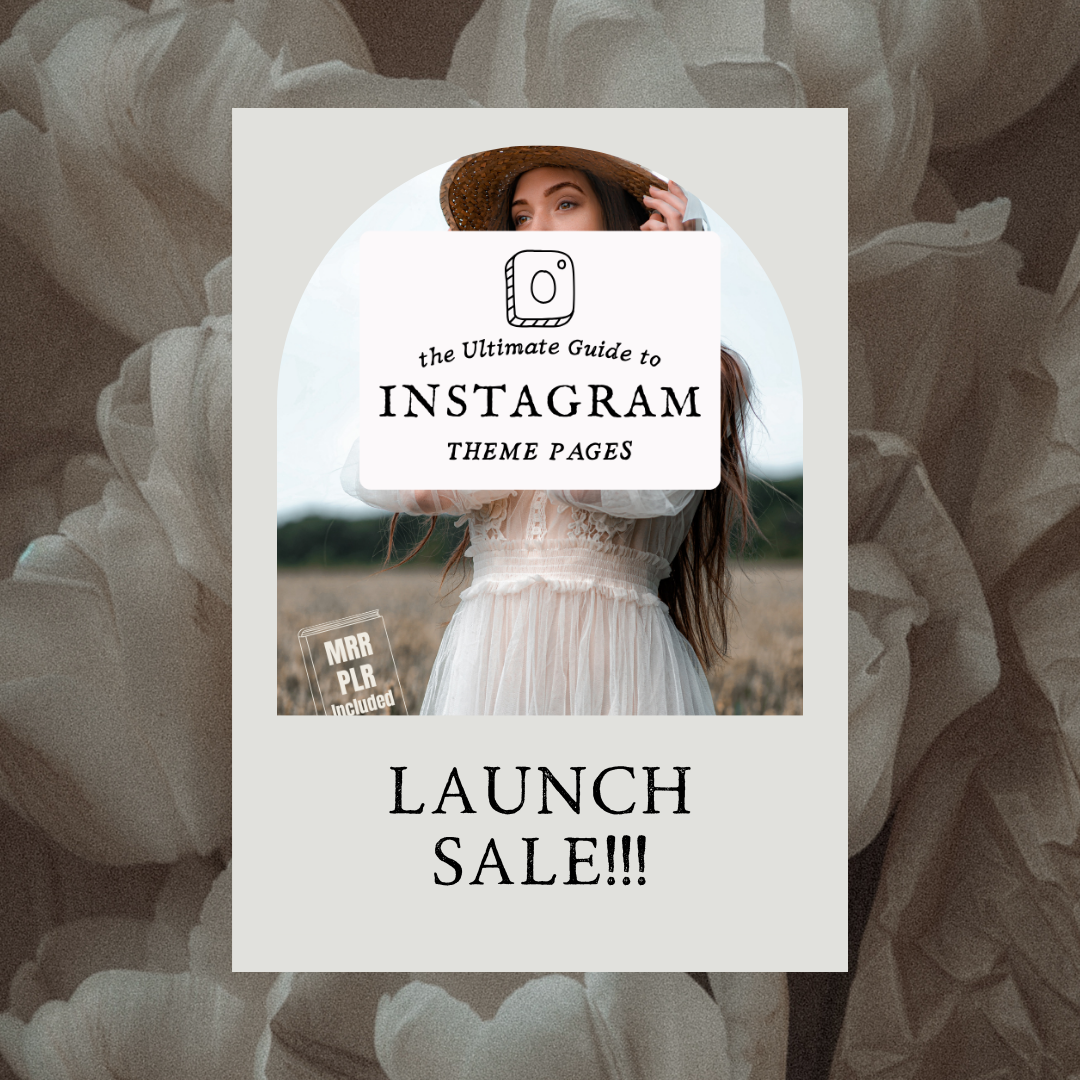 Discover Your Passion and Profit: Mastering Instagram Theme Pages