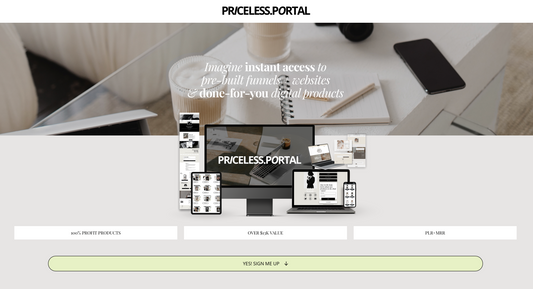 Make $495+ Per Day as a Priceless Portal Affiliate