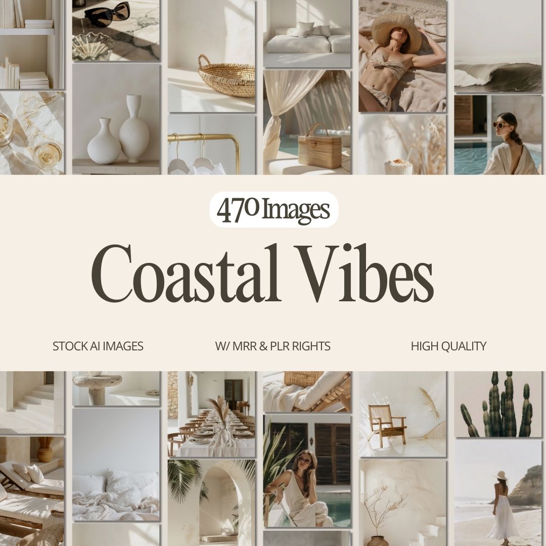 Coastal Vibes Stock Images