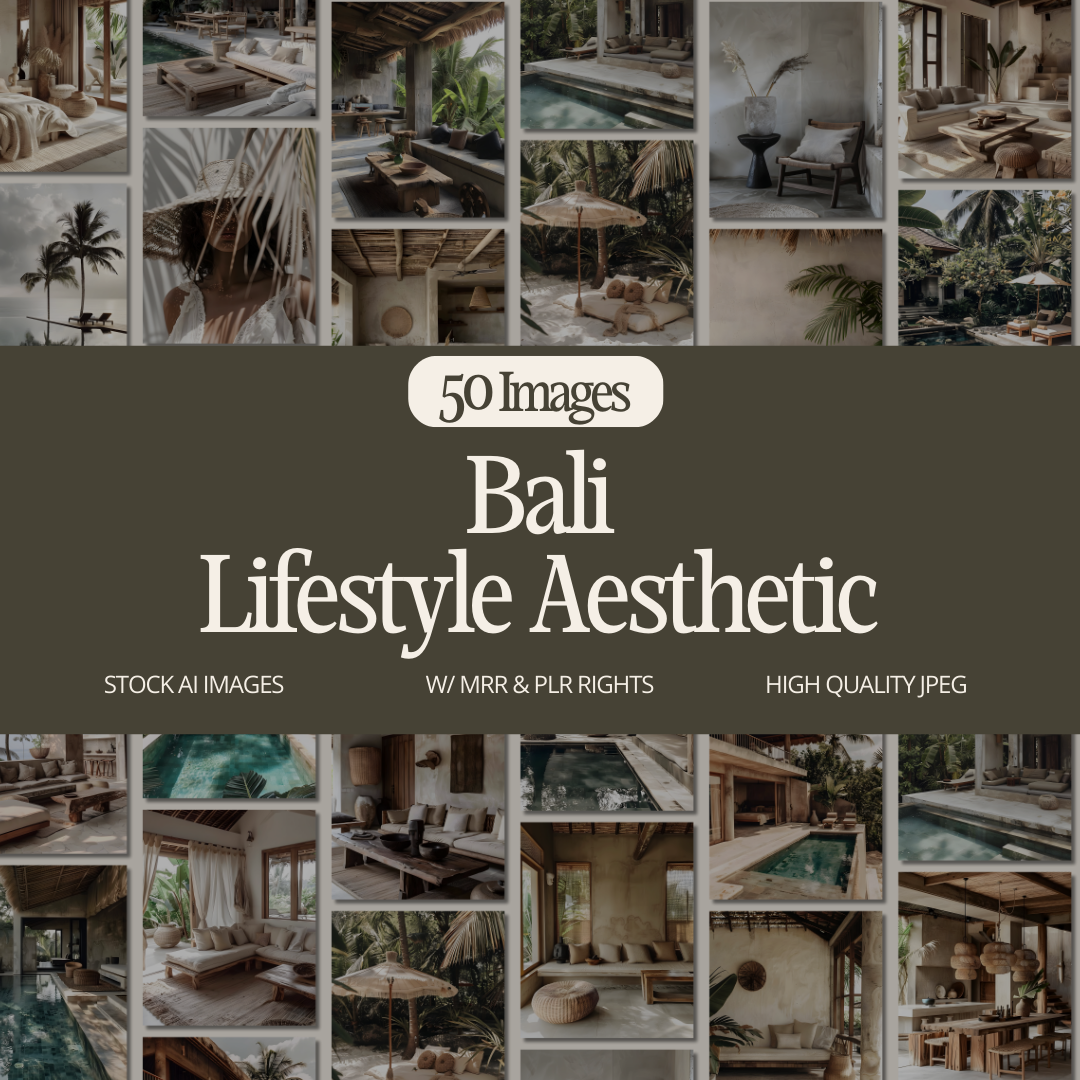 Bali Lifestyle Aesthetic: 50 Irresistible Stock Images