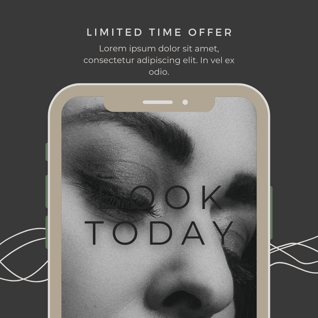 Lash Tech | Lash Social Media | Elegant Editable Canva Templates For Beauty | Beauty Instagram Templates | Lash Extension Post | Lash Quotes