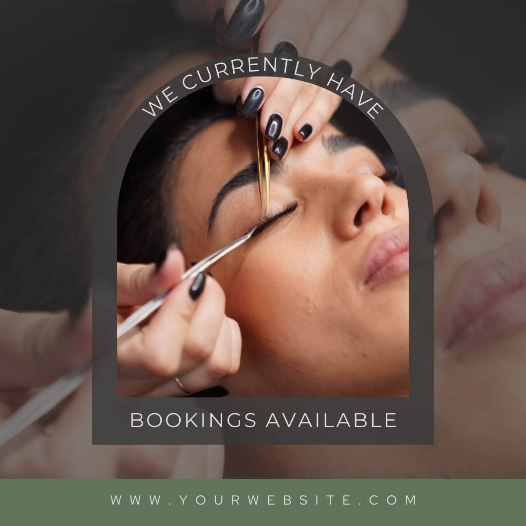 Lash Tech | Lash Social Media | Elegant Editable Canva Templates For Beauty | Beauty Instagram Templates | Lash Extension Post | Lash Quotes