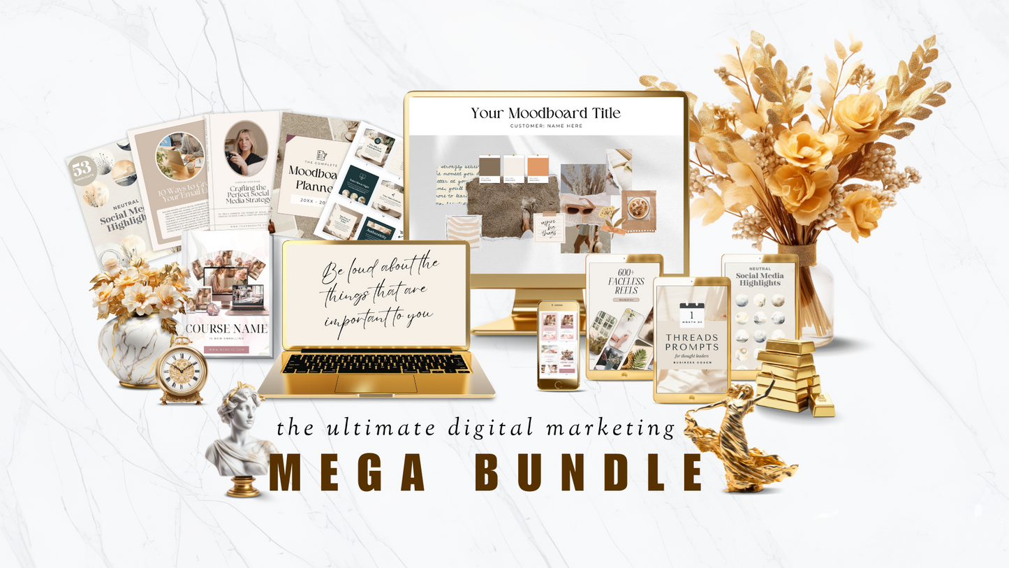 The Ultimate Digital Marketing Mega Bundle